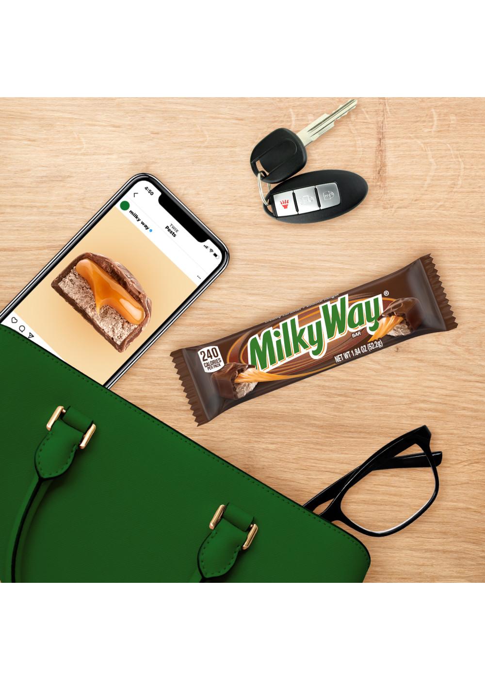 Milky Way Milk Chocolate Candy Bar - Full Size; image 7 of 10