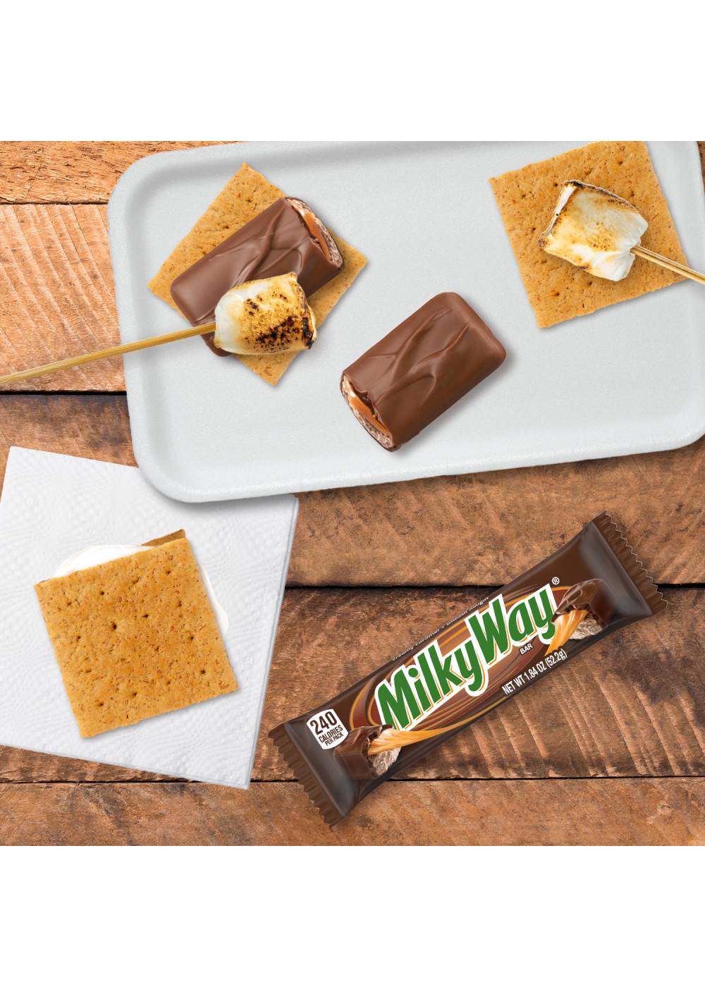 Milky Way Milk Chocolate Candy Bar - Full Size; image 8 of 10