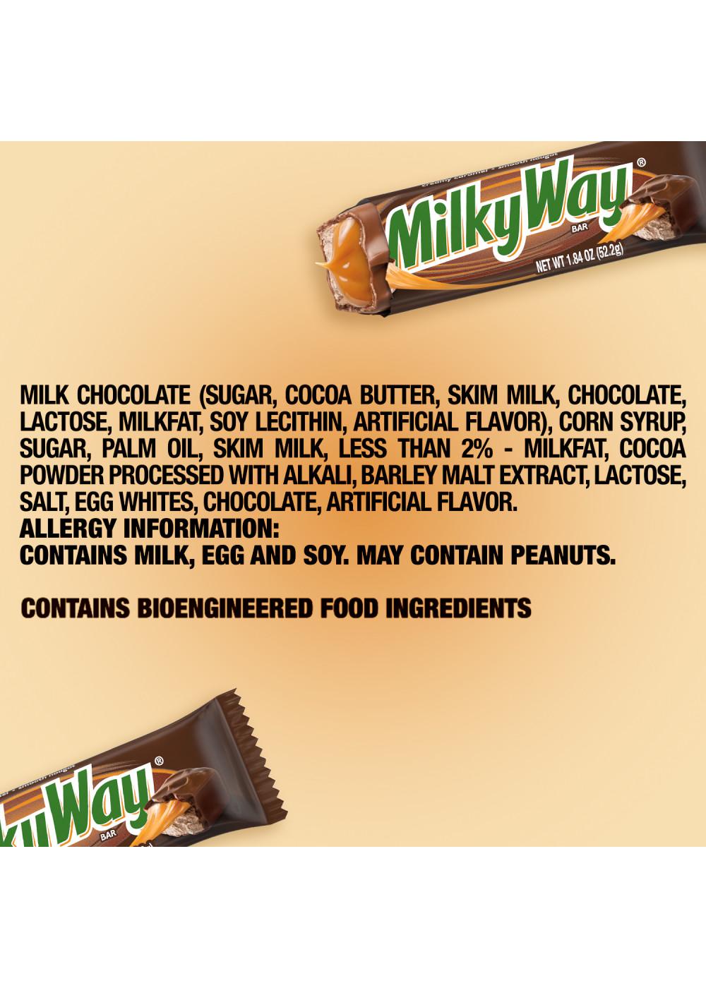 Milky Way Milk Chocolate Candy Bar - Full Size; image 9 of 10
