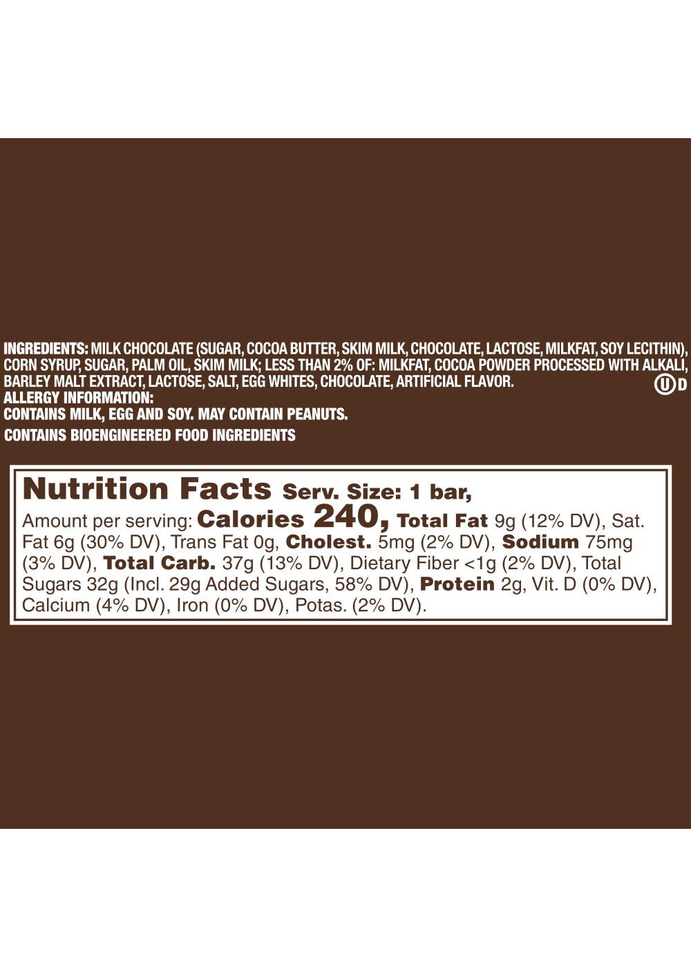 Milky Way Milk Chocolate Candy Bar - Full Size; image 10 of 10