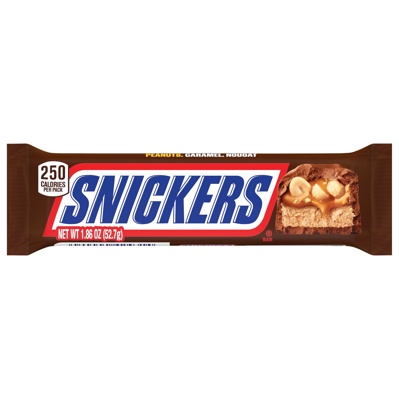 Snickers Chocolate Candy Bar, Single Size - Shop Candy at H-E-B