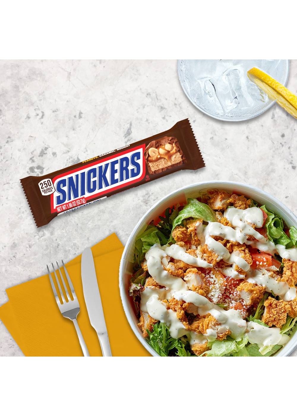 Snickers Full Size Milk Chocolate Candy Bars; image 6 of 10