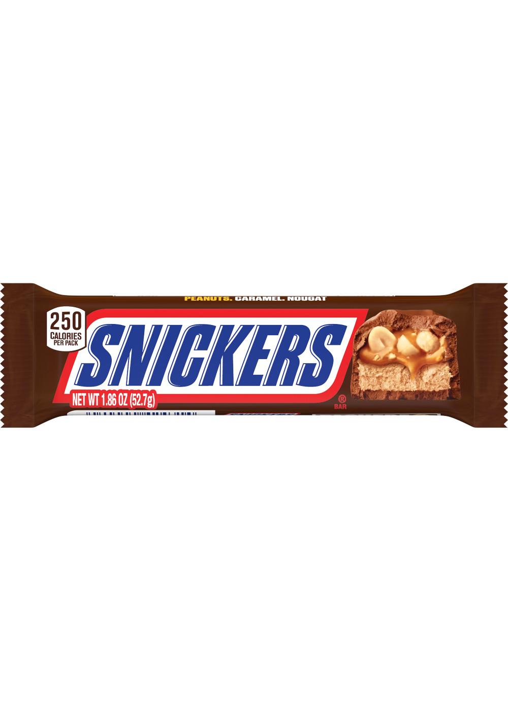 Snickers Full Size Milk Chocolate Candy Bars; image 10 of 10