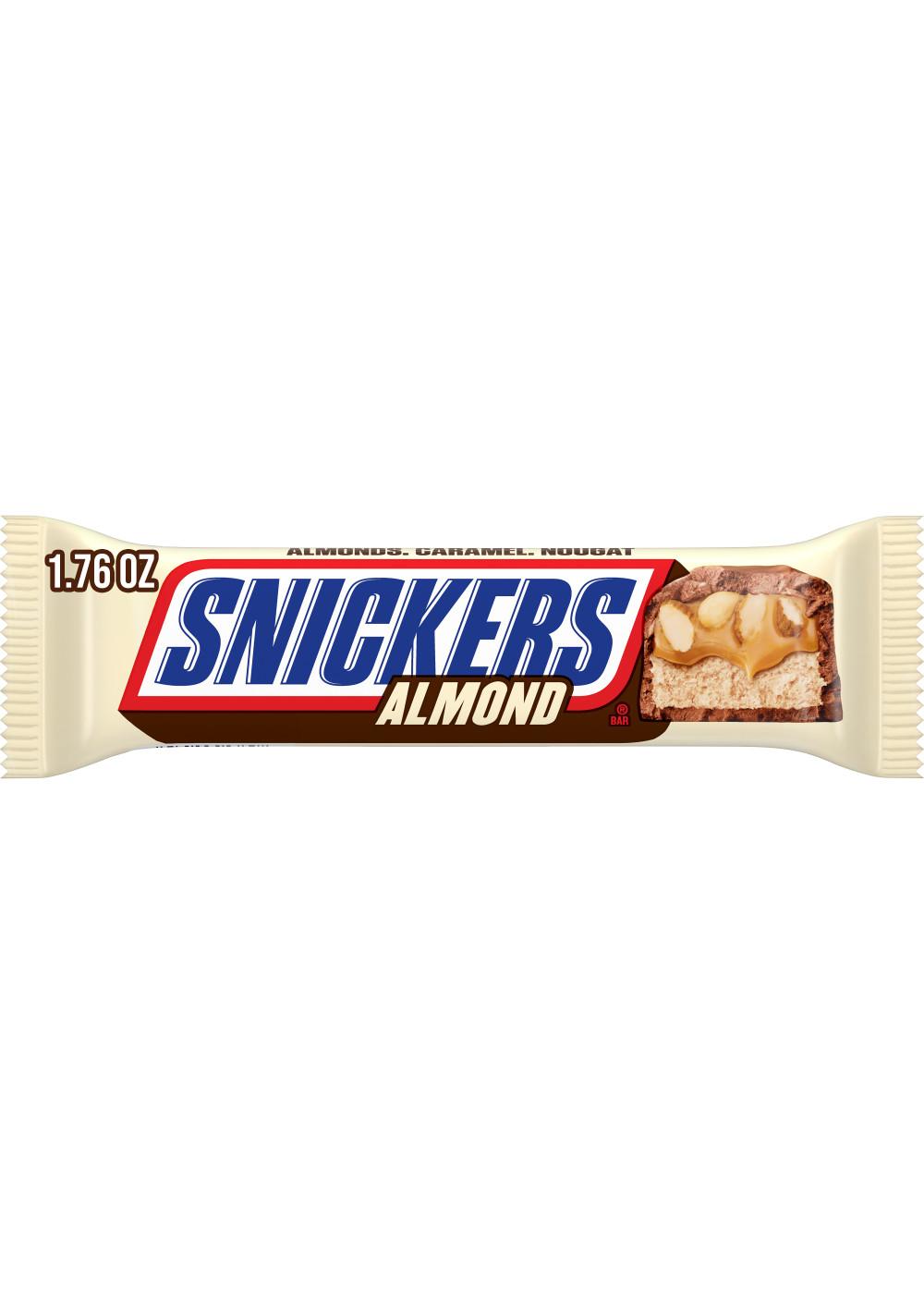 Snickers Almond Chocolate Single Size Candy Bar; image 1 of 7