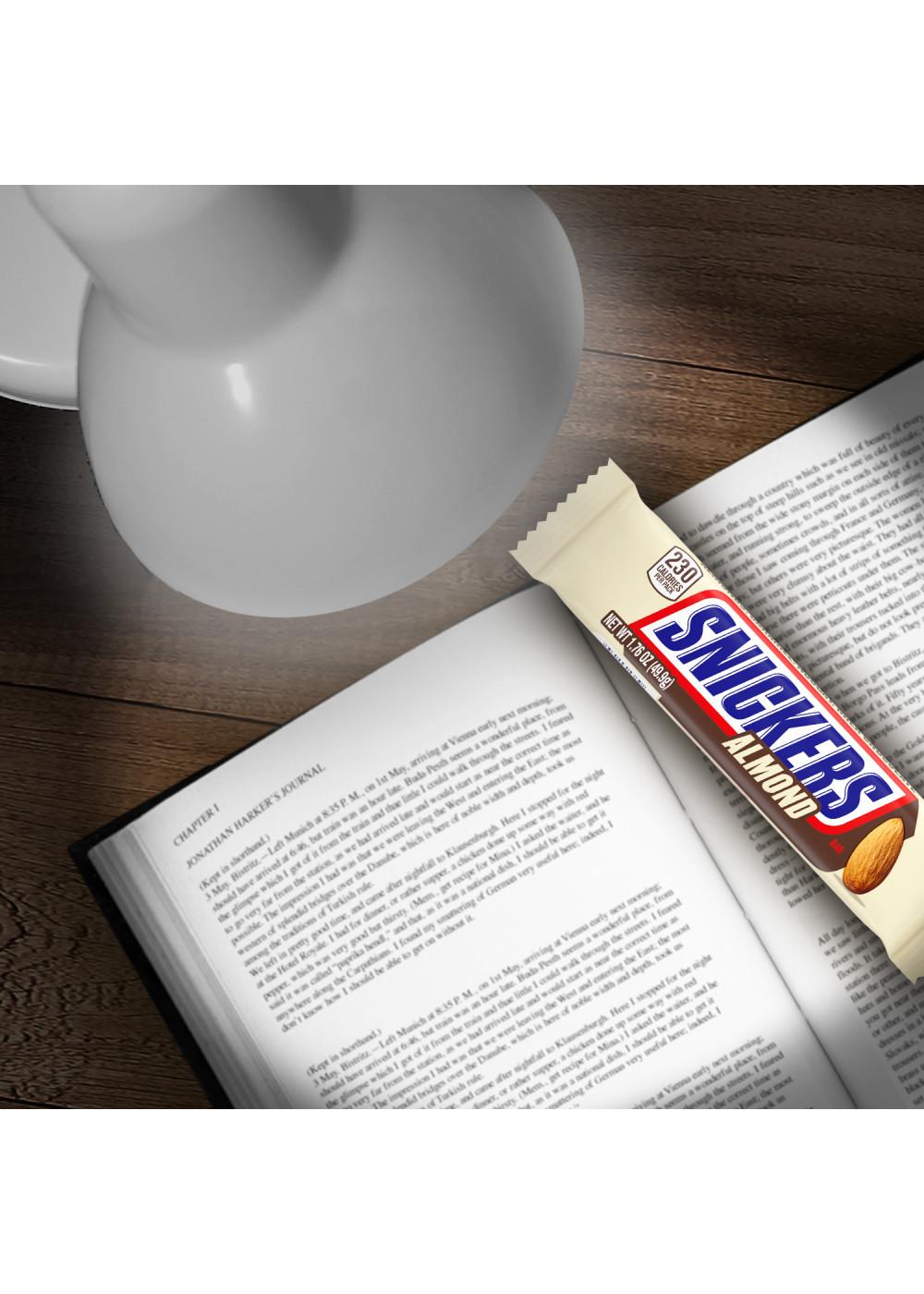 Snickers Almond Chocolate Single Size Candy Bar; image 3 of 7