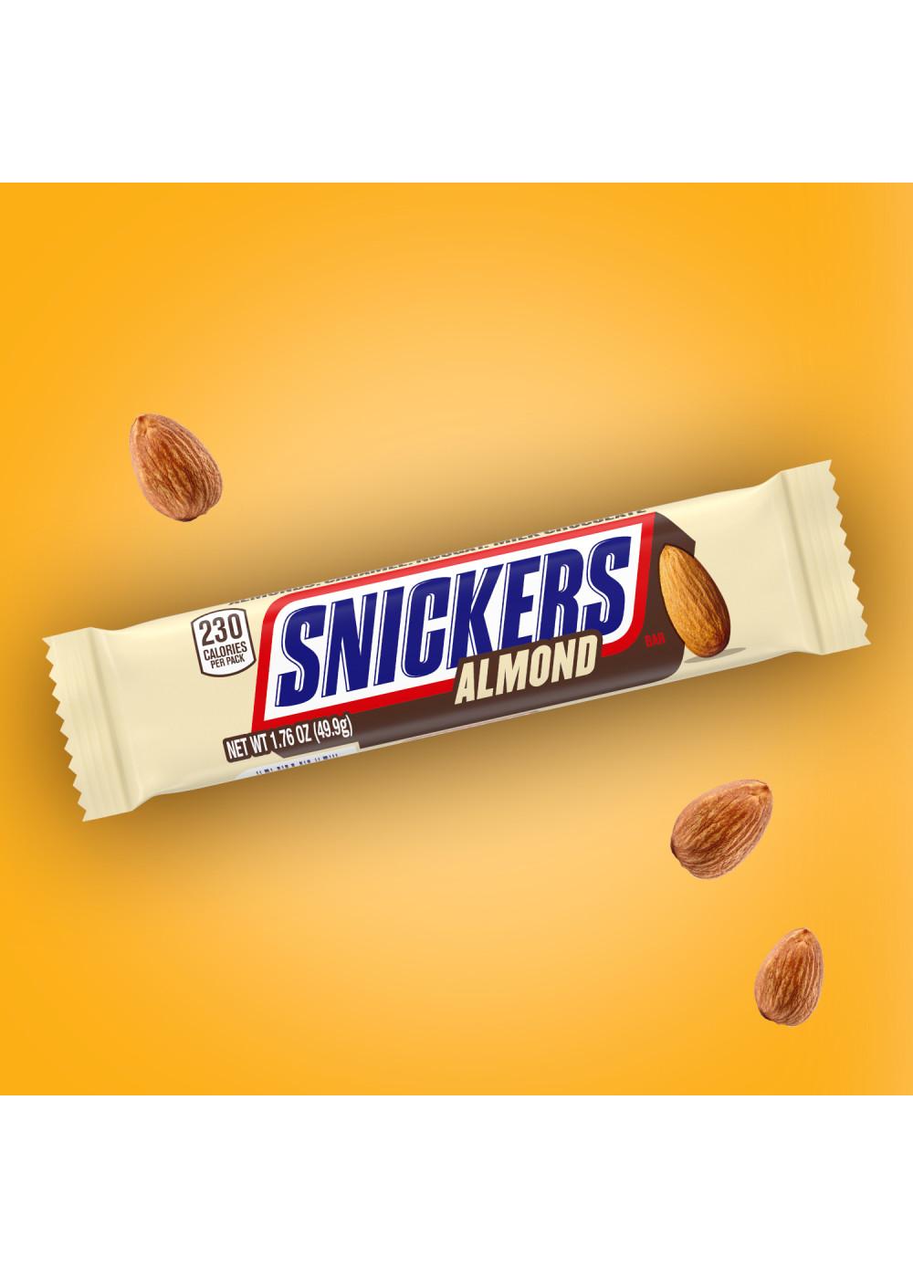 Snickers Almond Single Size Candy Bar; image 6 of 7