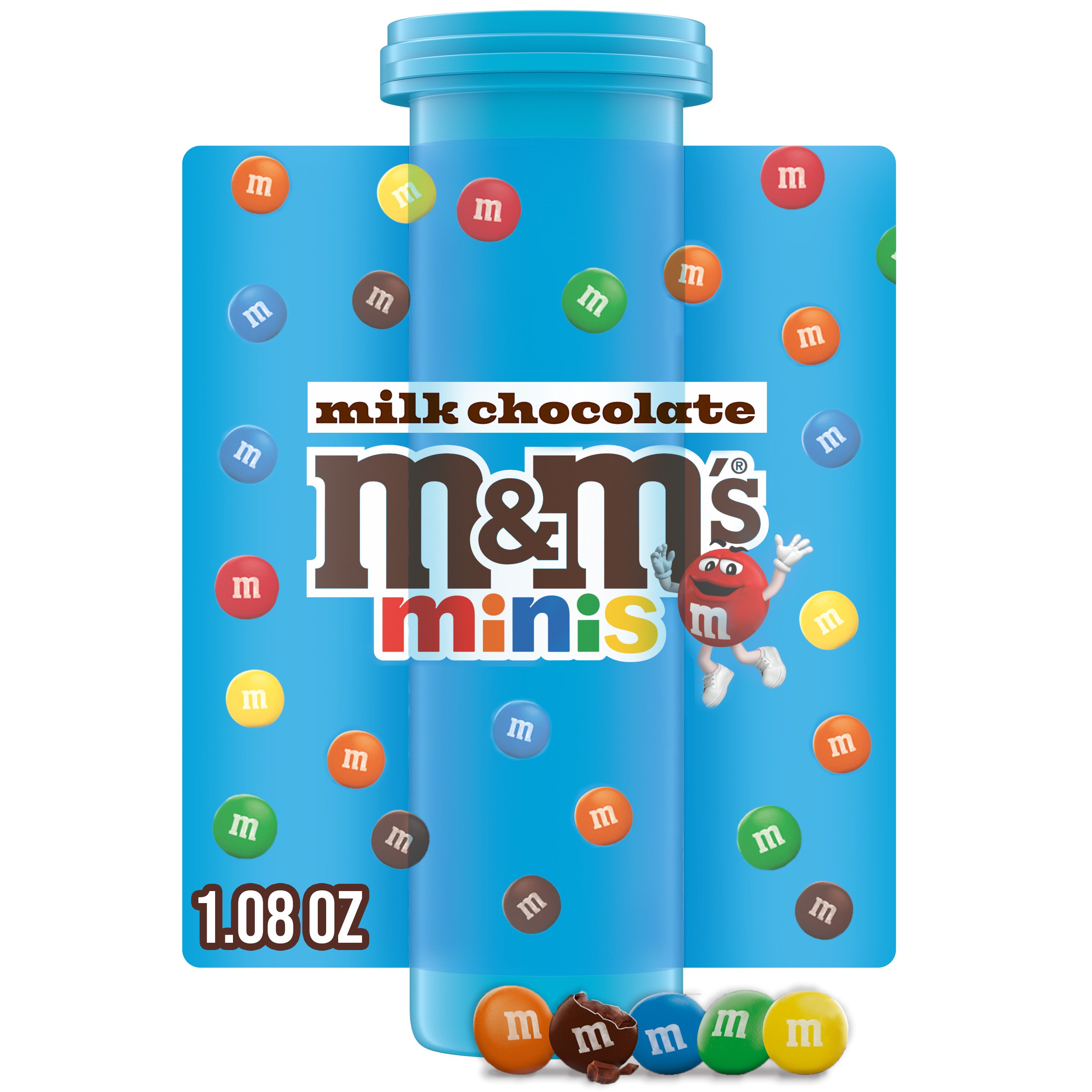 M&M'S Minis Milk Chocolate Candy Tube - Shop Candy at H-E-B