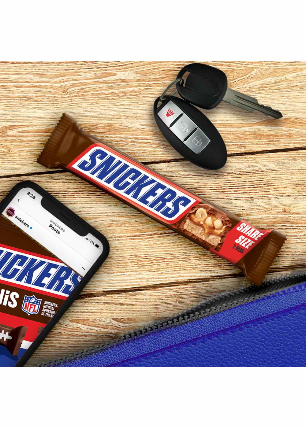 Snickers Milk Chocolate Candy Bar - Share Size; image 4 of 8