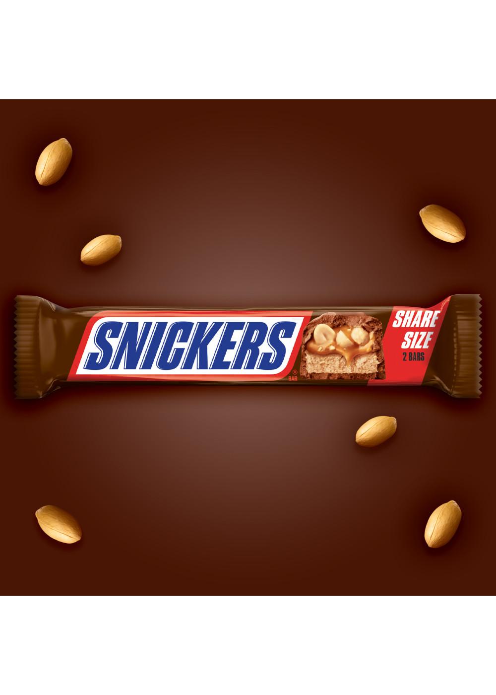 Snickers Milk Chocolate Candy Bar - Share Size; image 5 of 8