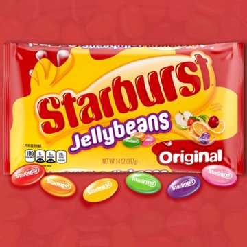 Starburst Original Flavor Jelly Beans Candy, 14 oz