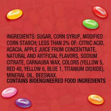 Starburst Original Flavor Jelly Beans Candy