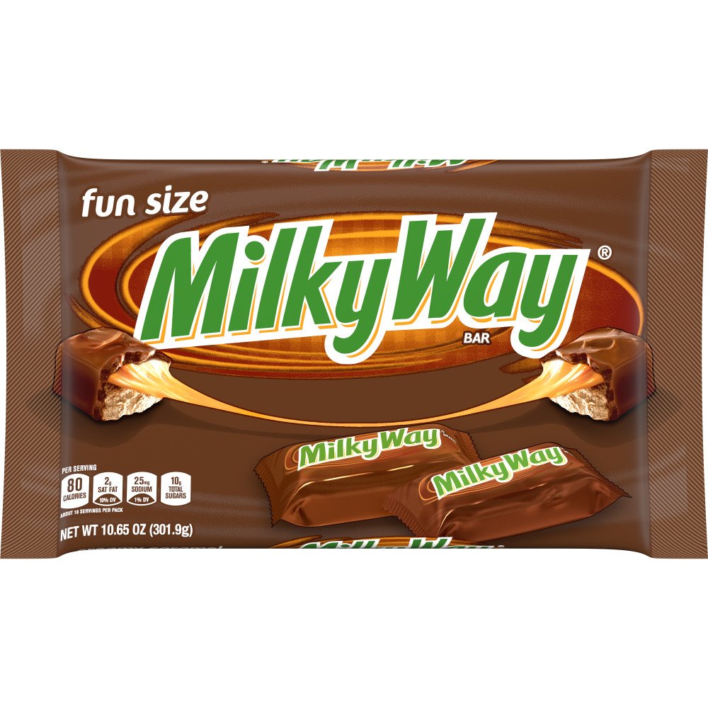 Milky Way Fun Size Halloween Chocolate Candy Bar Bag Shop Candy At H E B