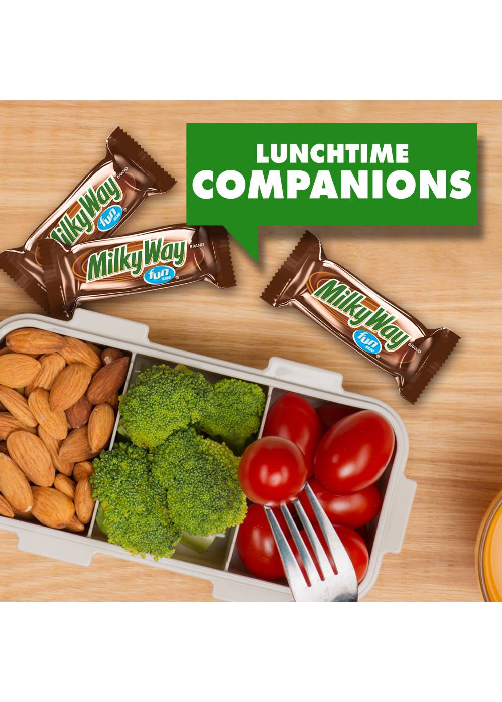 Milky Way Fun Size Chocolate Candy Bars; image 9 of 10