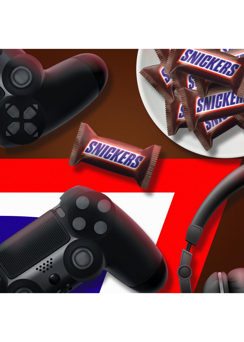 Snickers Original Chocolate Fun Size Candy Bars; image 2 of 7