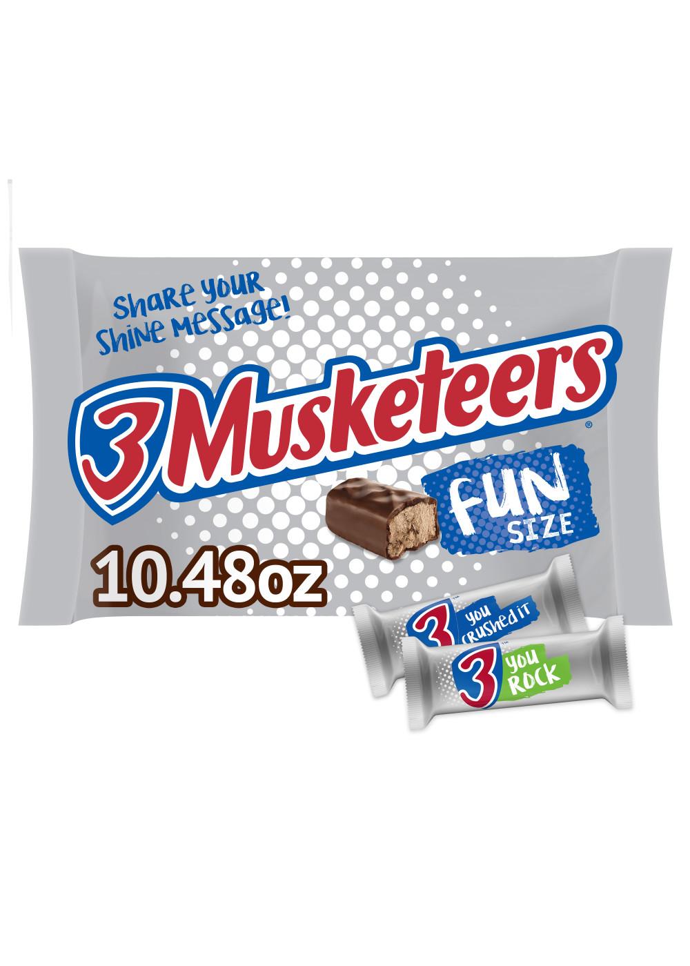 3 Musketeers Fun Size Candy Bars; image 7 of 10