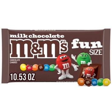 M&M'S Milk Chocolate Fun Size Individually Wrapped Candy