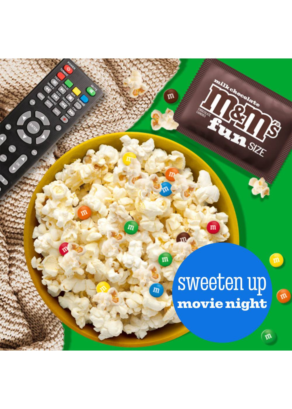 M&M'S Milk Chocolate Fun Size Individually Wrapped Candy; image 5 of 7