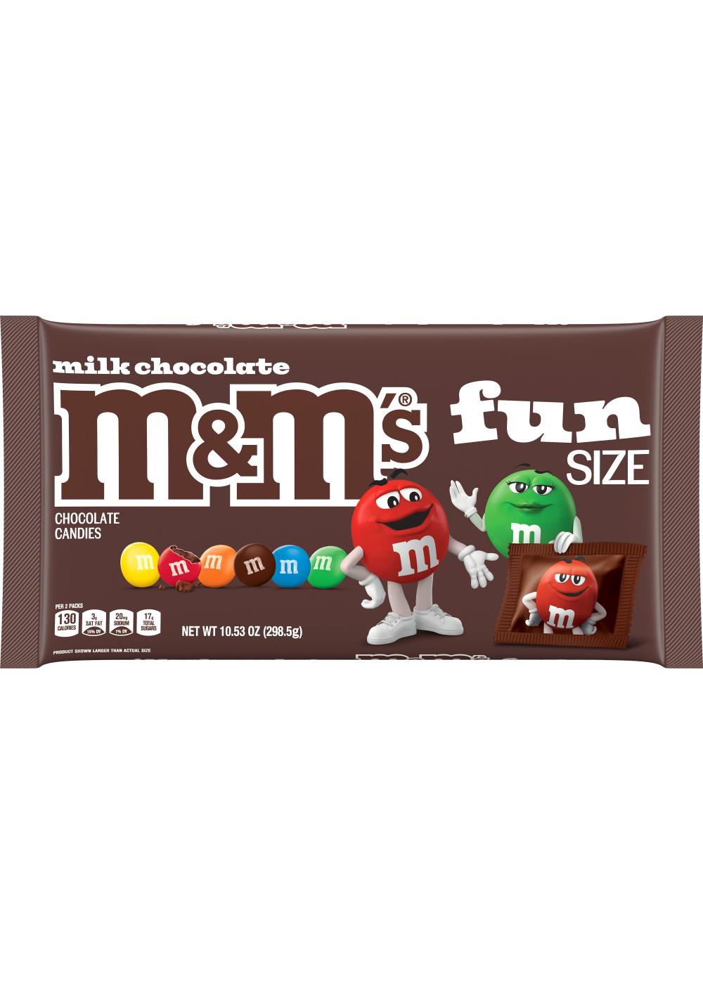 M&M'S Milk Chocolate Fun Size Individually Wrapped Candy; image 7 of 7