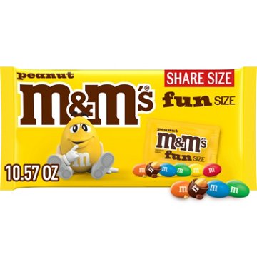 M&M'S Peanut Milk Chocolate Fun Size Candy