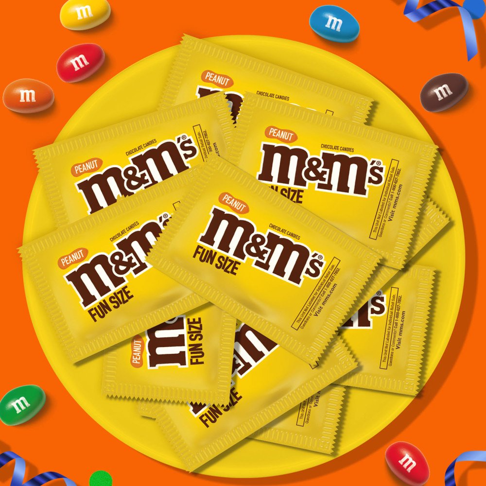 M&M'S Peanut Chocolate Single Size Candy - Shop Candy at H-E-B
