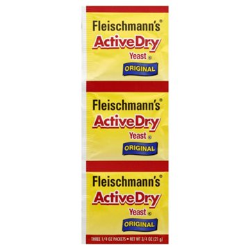 Fleischmann's Active Dry Yeast, 3 ct