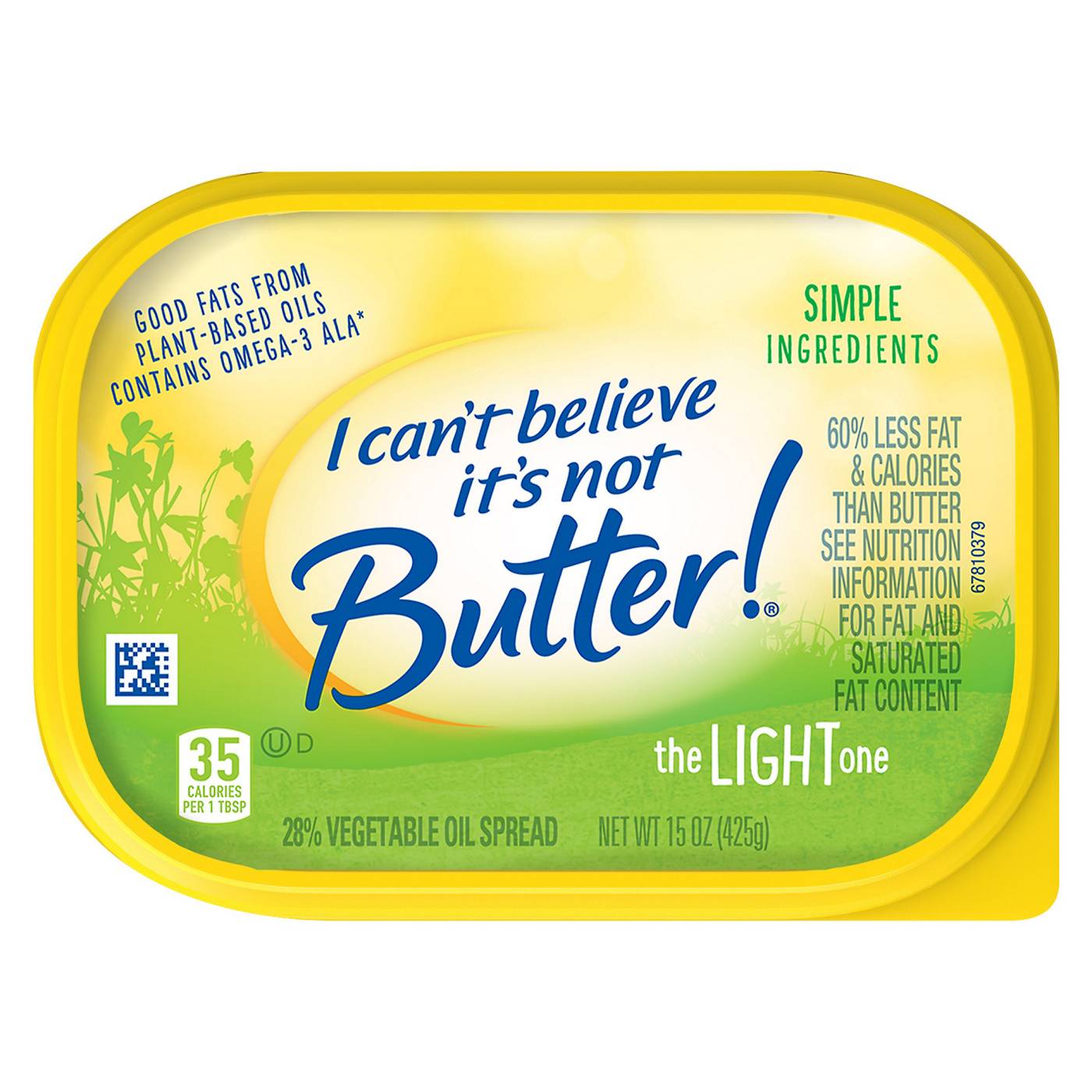 I Can't Believe It's Not Butter! Light Spread; image 2 of 9