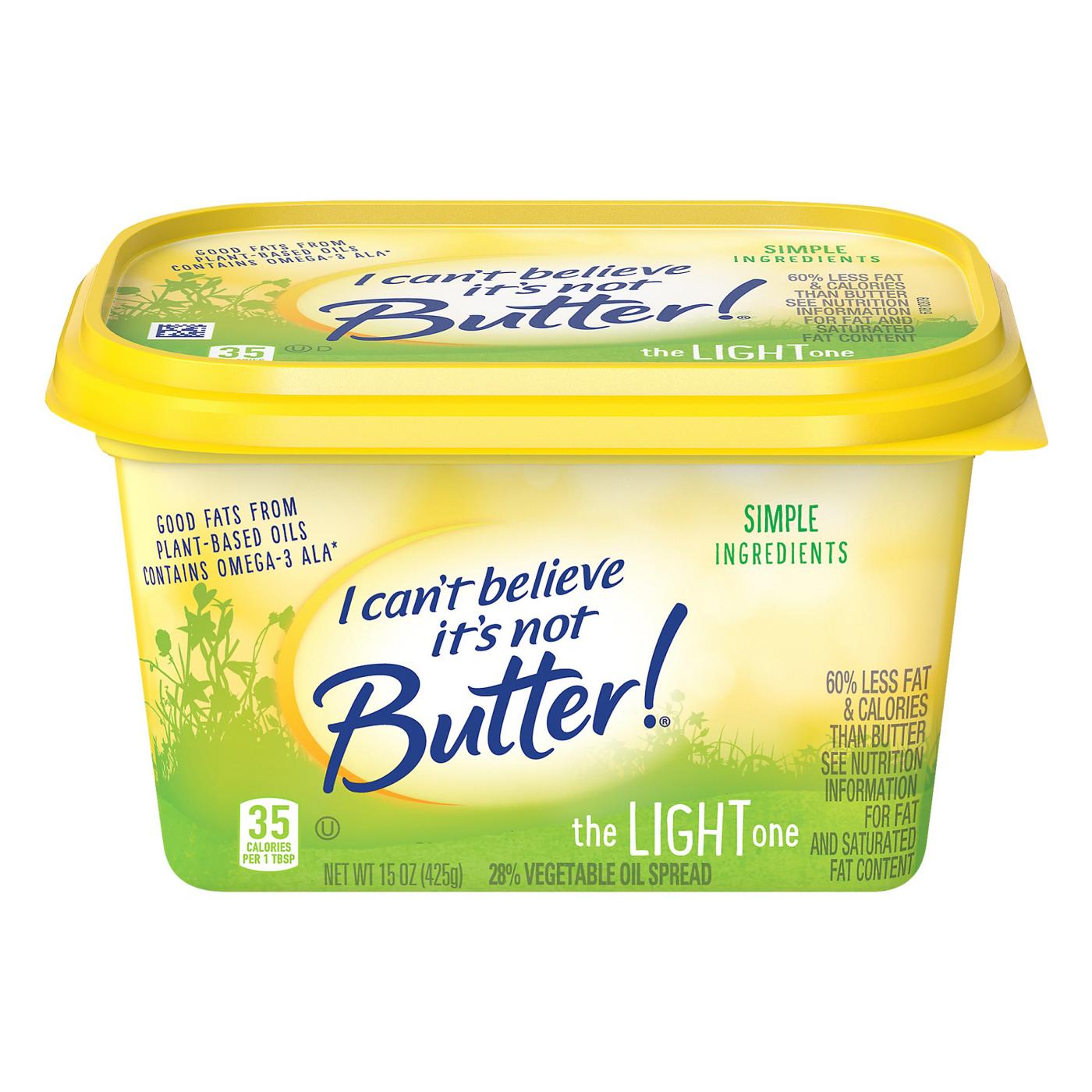 I Can't Believe It's Not Butter! Light Spread; image 3 of 9