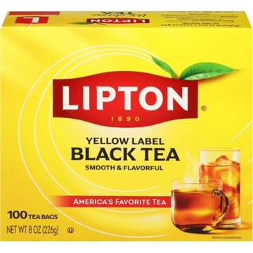 Lipton Black Tea Bags, 100 ct