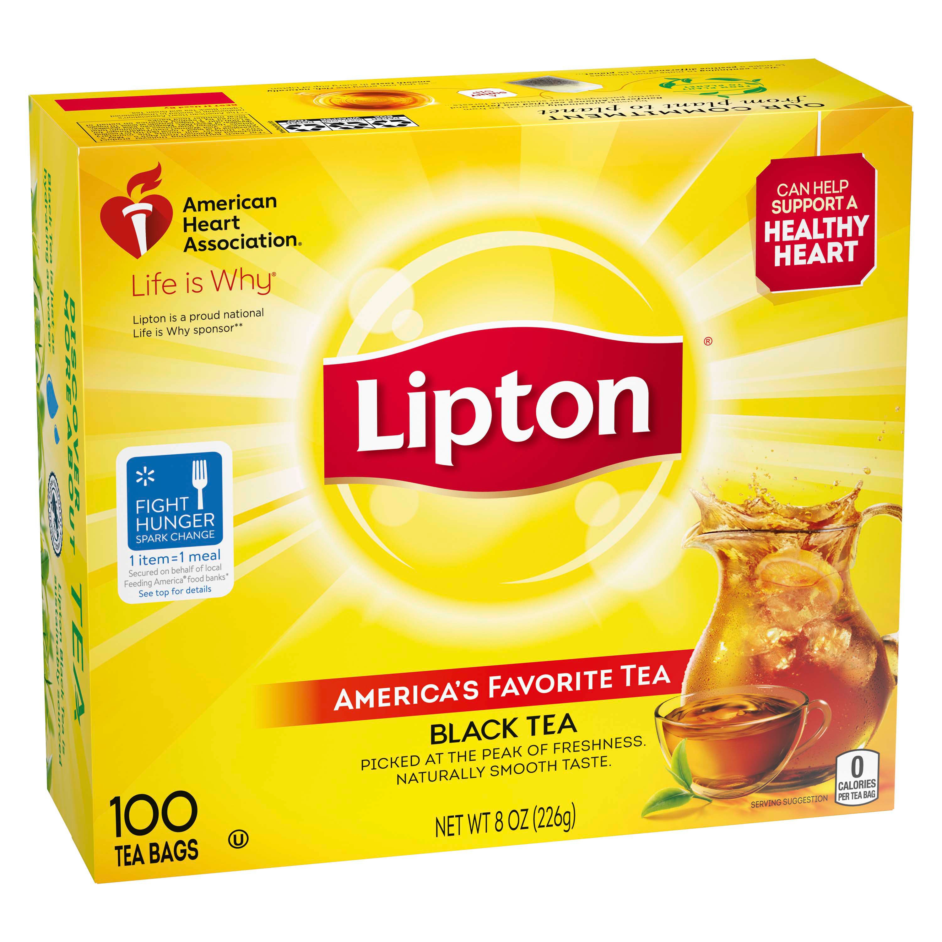 Lipton Black Tea Bags - Shop Tea at H-E-B