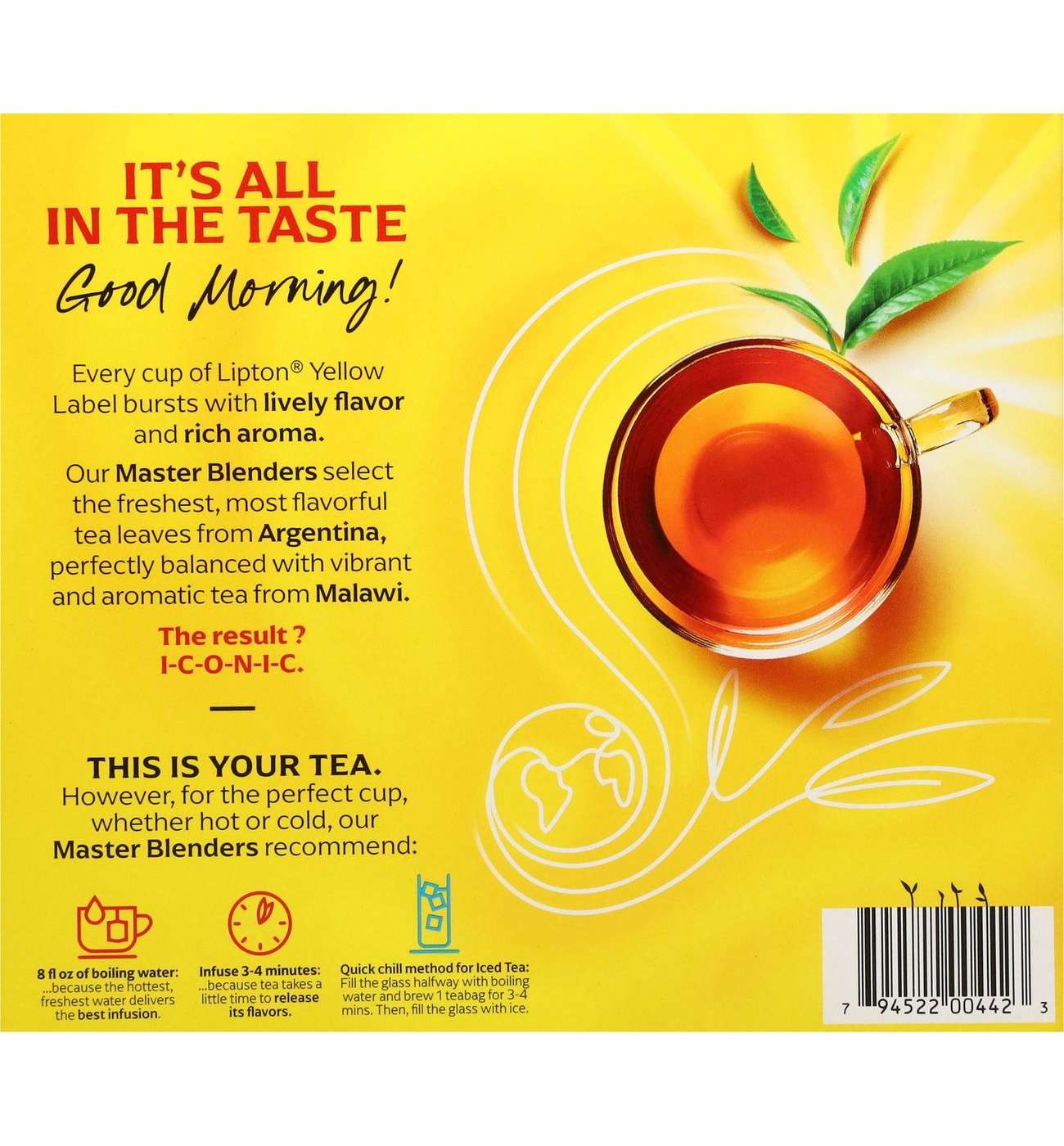 Lipton Black Tea Bags; image 6 of 7