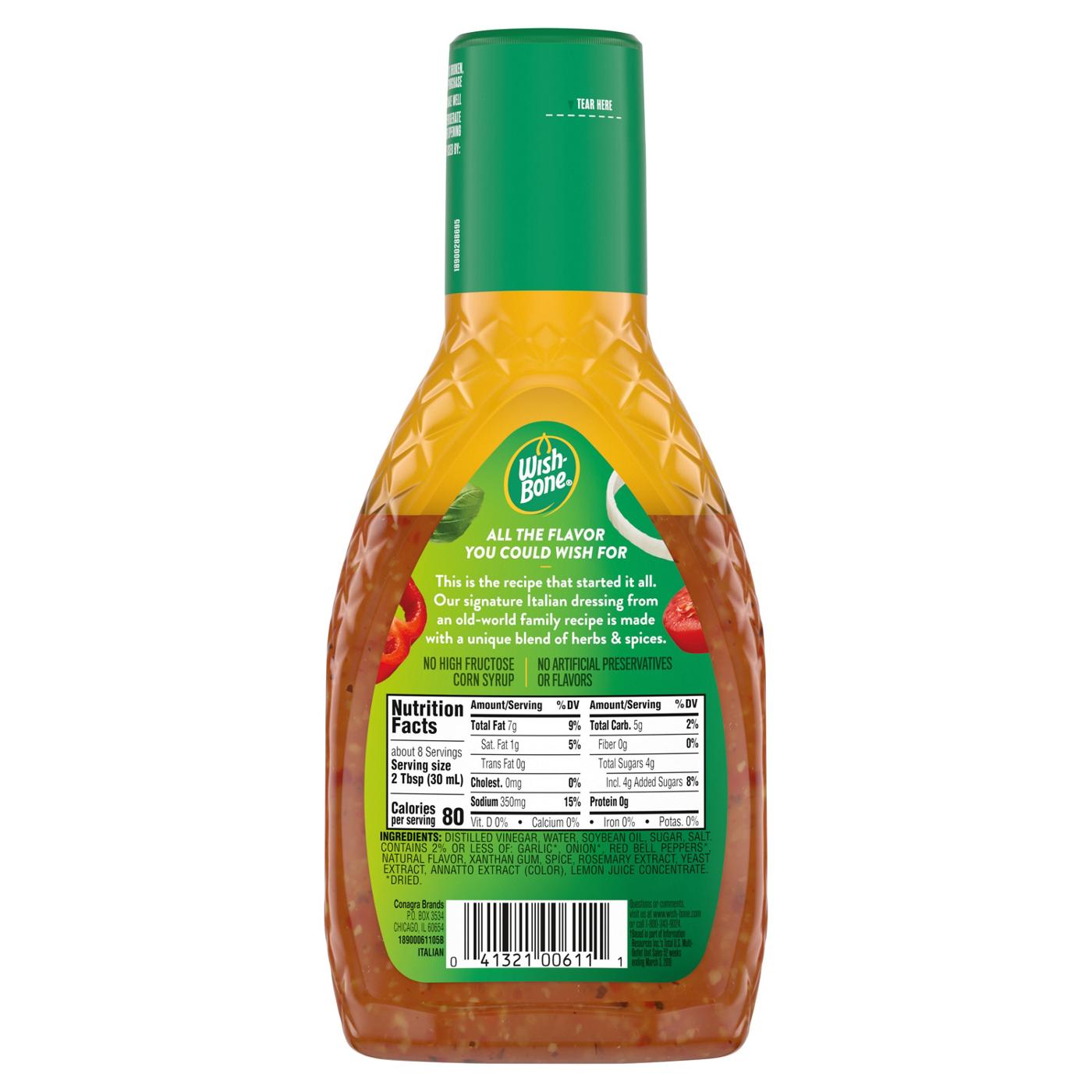 WishBone Italian Dressing Shop Salad dressings at HEB