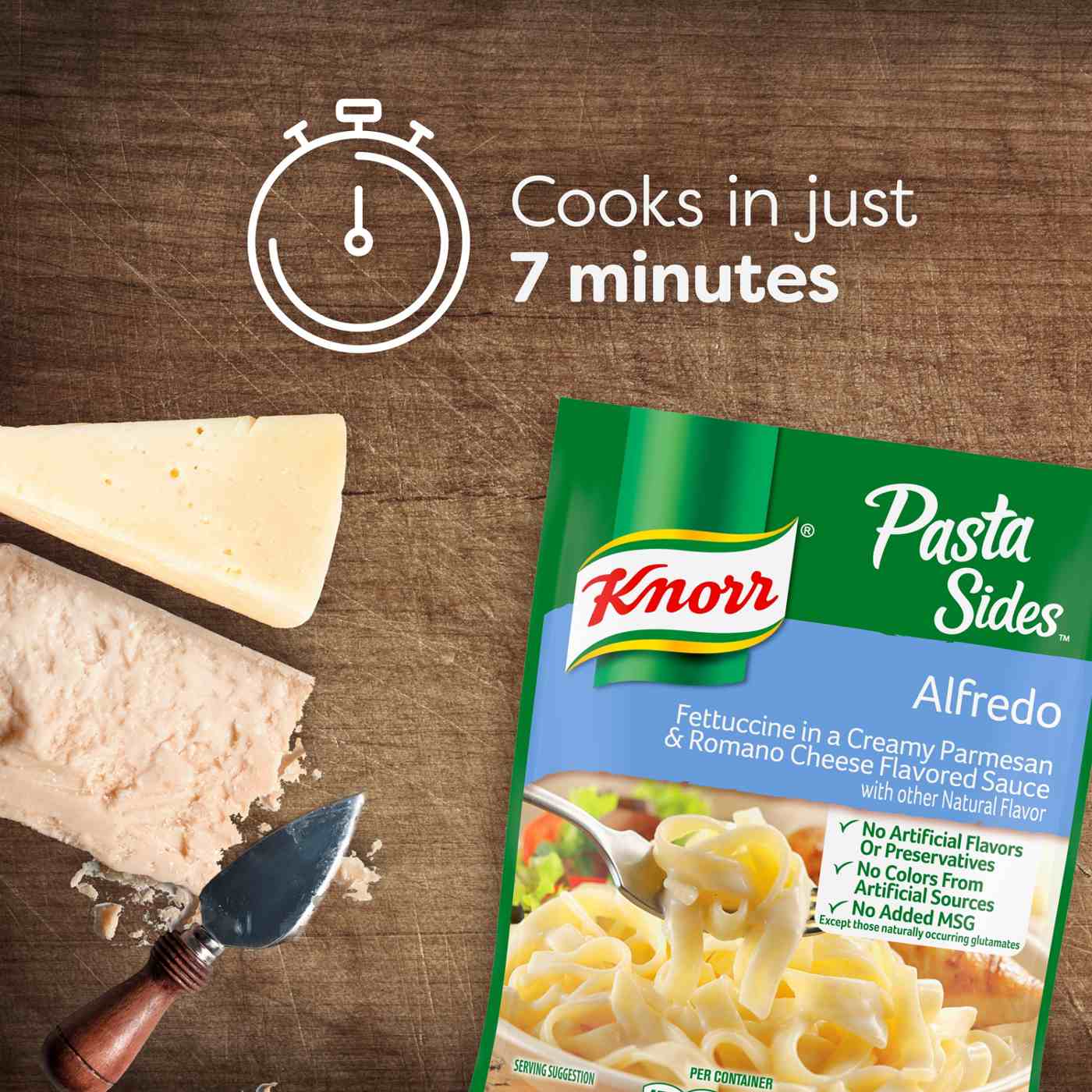Knorr Pasta Sides Fettuccine Alfredo; image 6 of 8