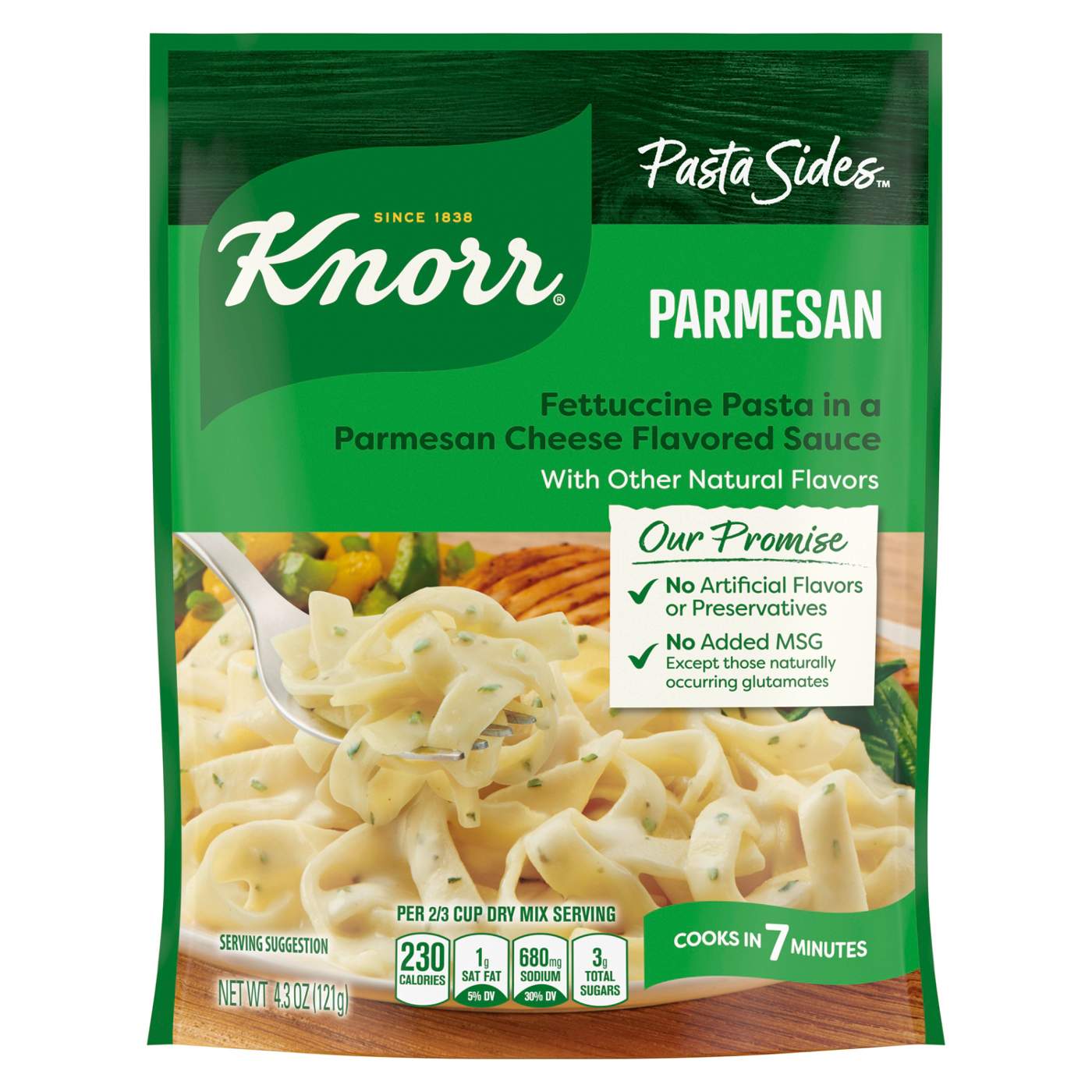 Knorr Pasta Sides Parmesan; image 1 of 3