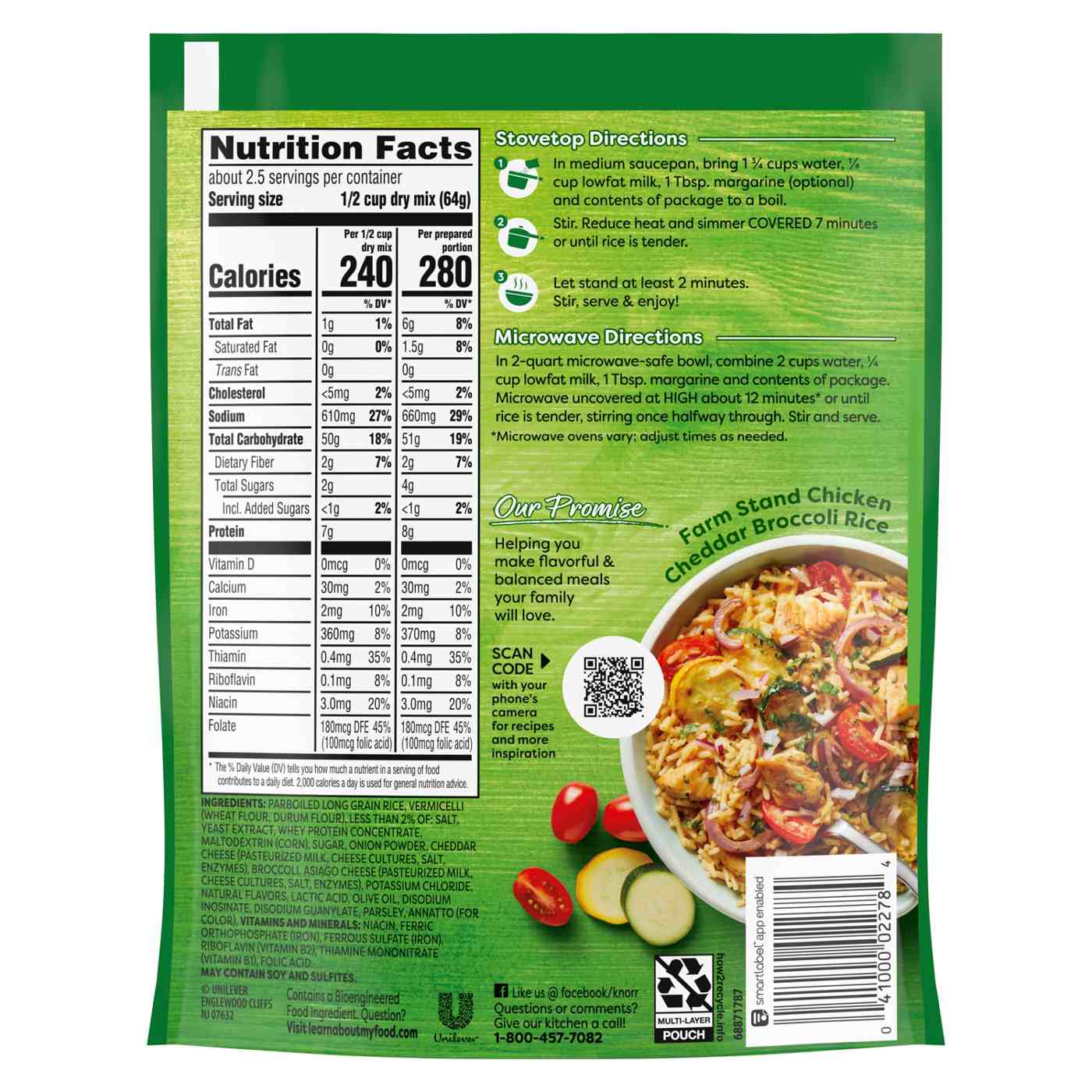 Knorr Rice Sides Cheddar Broccoli Rice; image 4 of 8