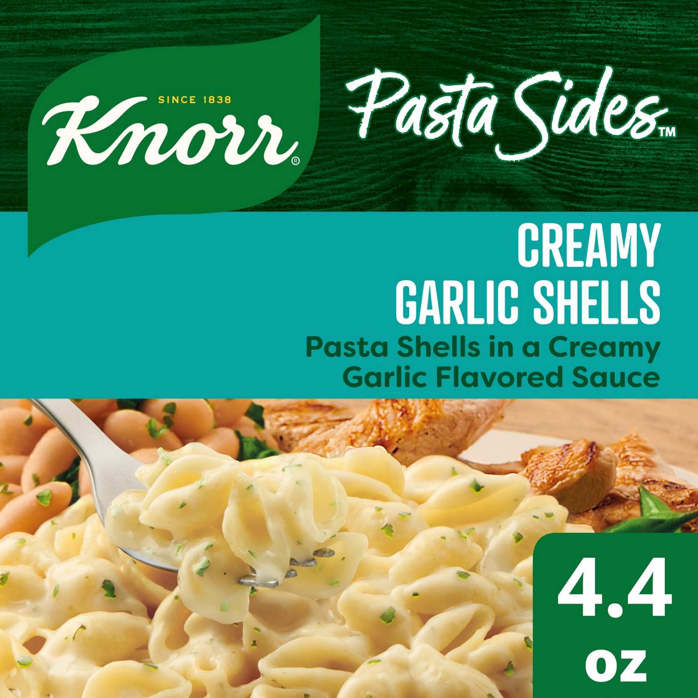 Knorr Pasta Sides Creamy Garlic Shells; image 2 of 8