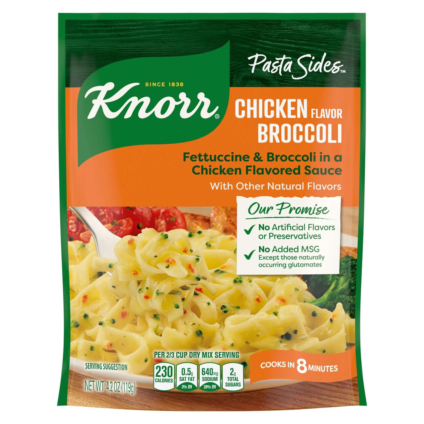 Knorr Chicken Broccoli Pasta Sides; image 1 of 4