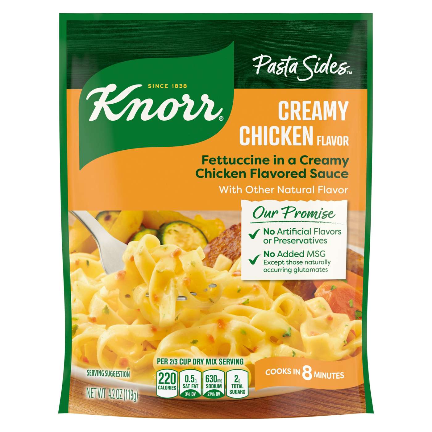 Knorr Pasta Sides Creamy Chicken; image 1 of 4