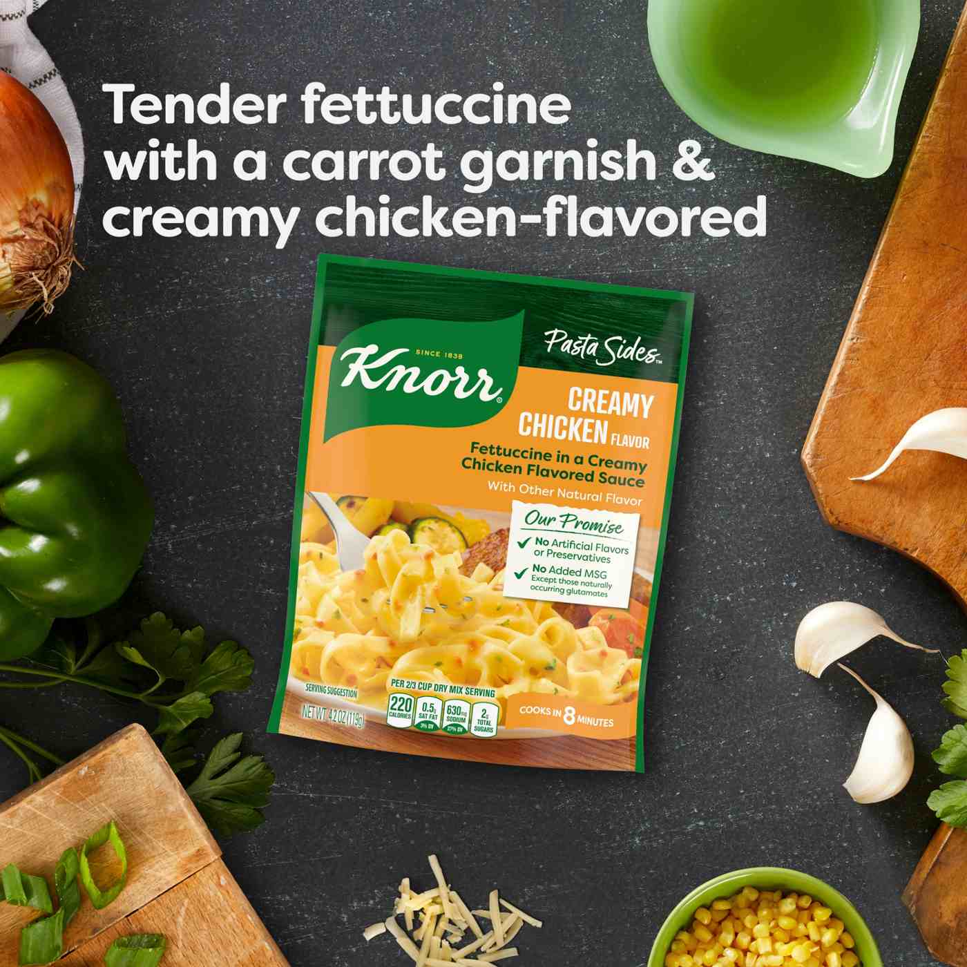 Knorr Pasta Sides Creamy Chicken; image 3 of 4