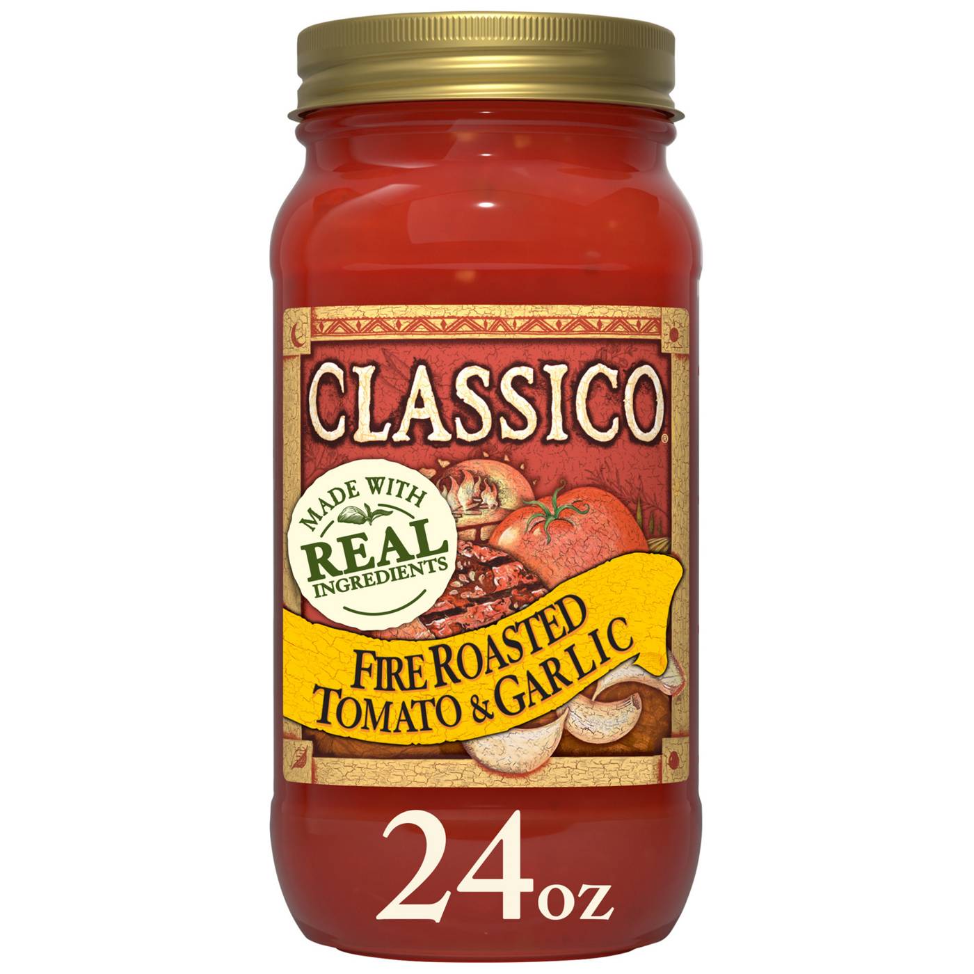 Classico Fire Roasted Tomato & Garlic Pasta Sauce; image 1 of 5