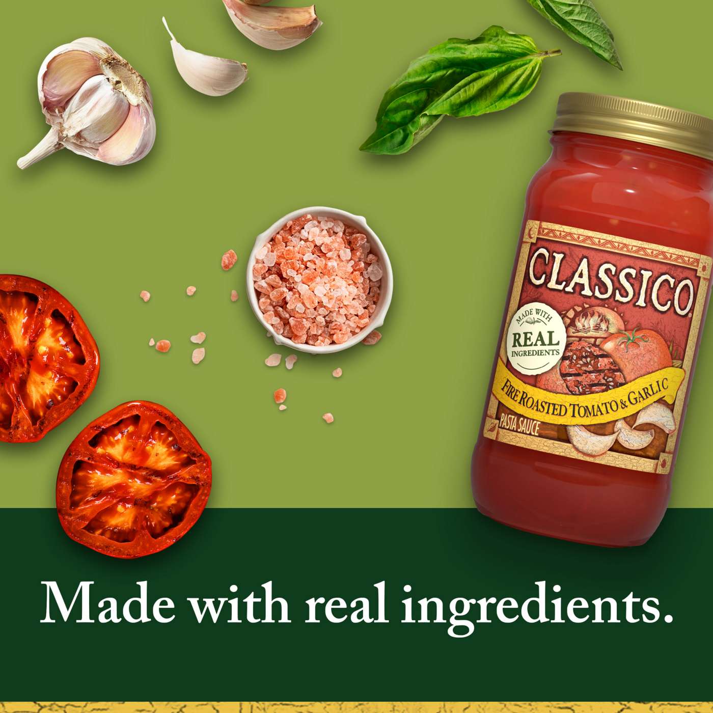 Classico Fire Roasted Tomato & Garlic Pasta Sauce; image 3 of 5