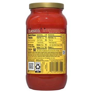 Classico Fire Roasted Tomato & Garlic Pasta Sauce