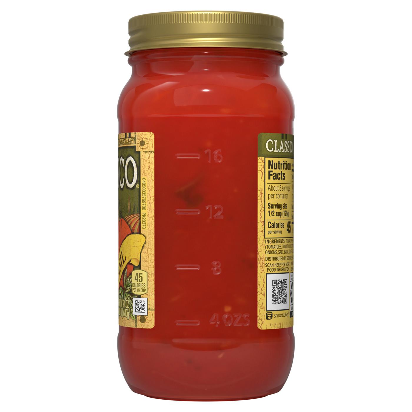 Classico Tomato & Basil Pasta Sauce; image 9 of 9