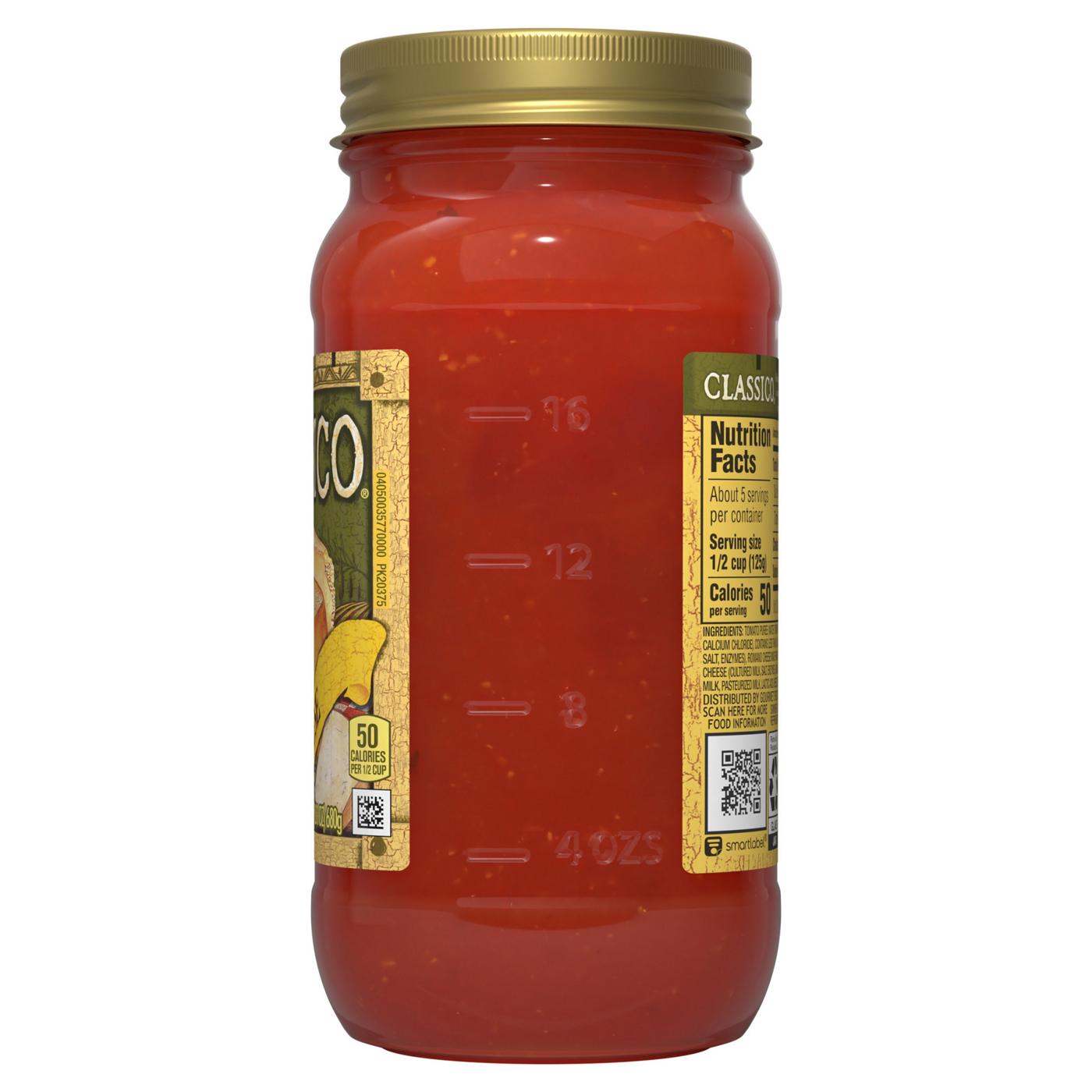 Classico Four Cheese Pasta Sauce; image 4 of 9