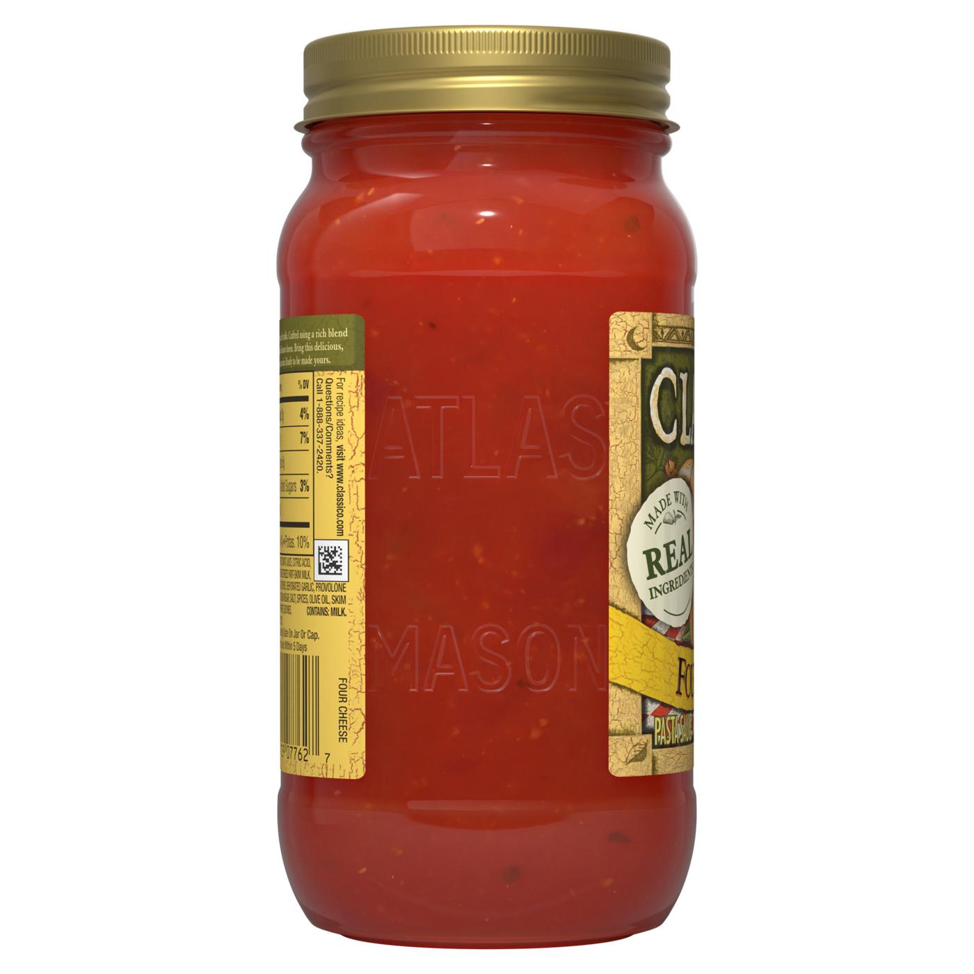 Classico Four Cheese Pasta Sauce; image 7 of 9