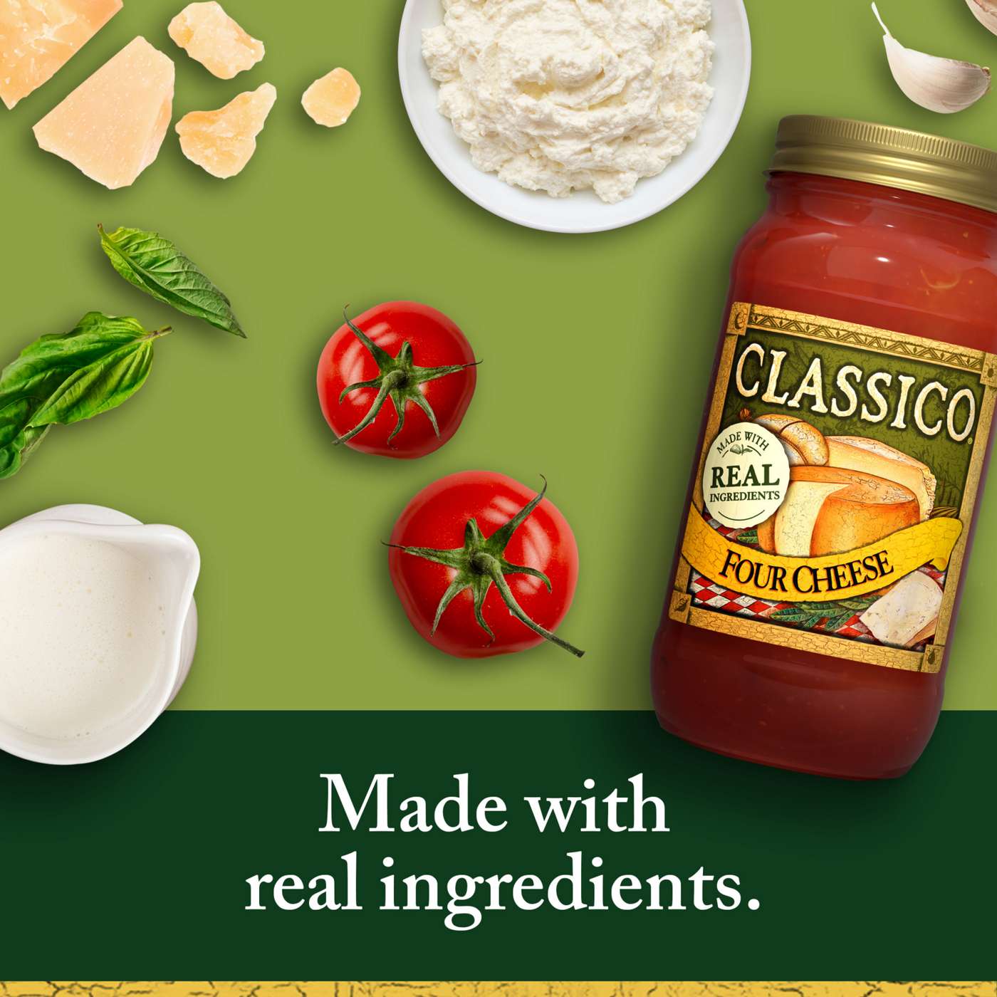 Classico Four Cheese Pasta Sauce; image 8 of 9