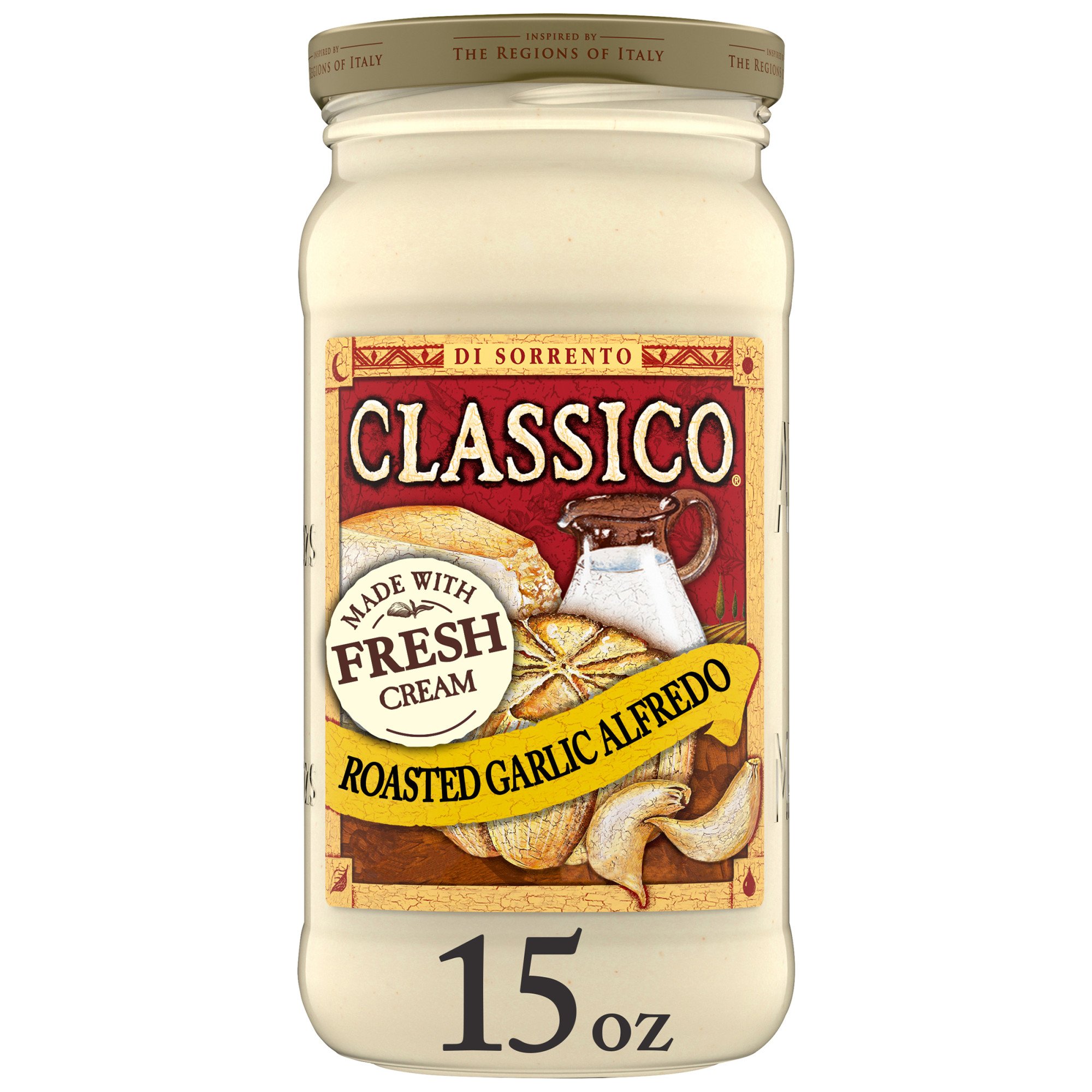 Classico Roasted Garlic Alfredo Pasta Sauce Shop Pasta sauces at HEB