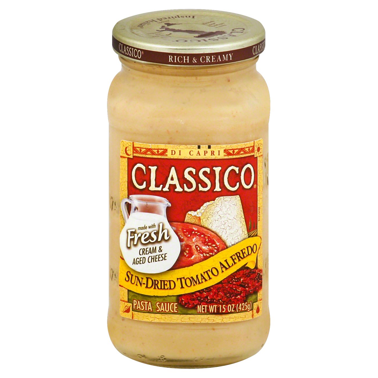 Classico SunDried Tomato Alfredo Pasta Sauce Shop Pasta Sauces at HEB