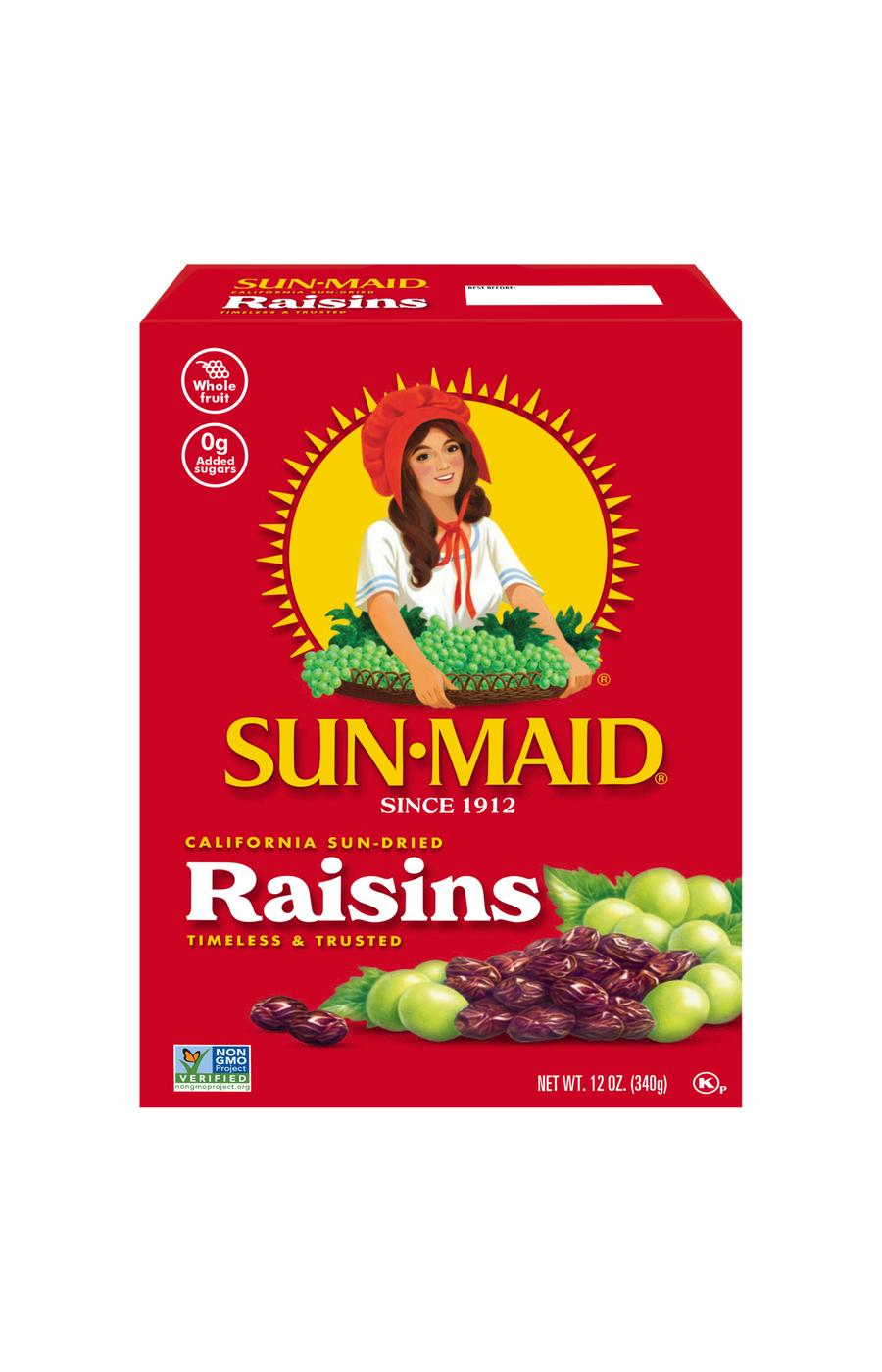 Sun-Maid Natural California Raisins; image 1 of 5