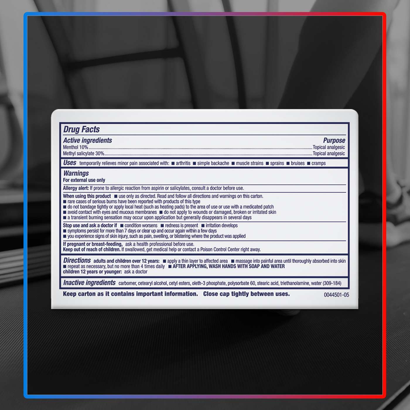 Icy Hot Original Pain Relieving Cream; image 8 of 12