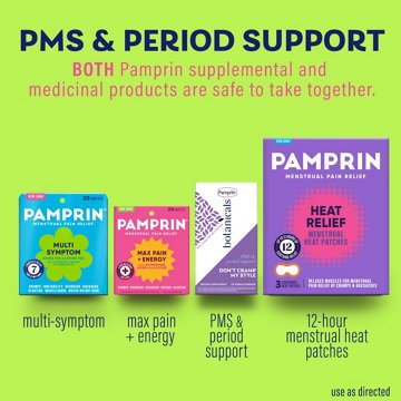 Pamprin Multi Symptom Menstrual Pain Relief Coated Caplets, 20 ct